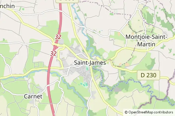 Mapa Saint James