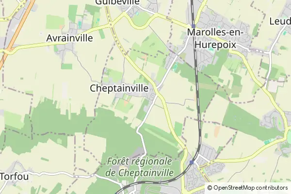 Mapa Cheptainville