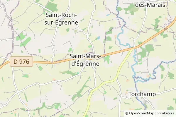 Mapa Saint-Mars-d'Égrenne