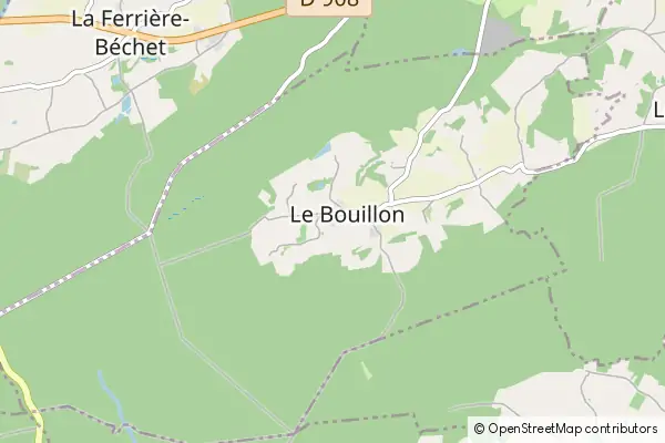 Mapa Le Bouillon