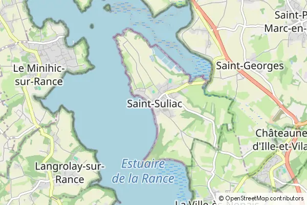 Mapa St Suliac