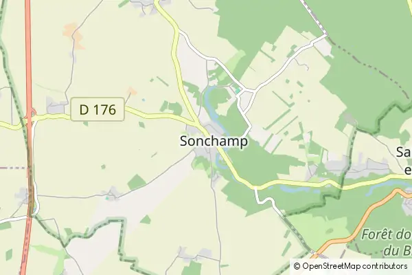 Mapa Sonchamp