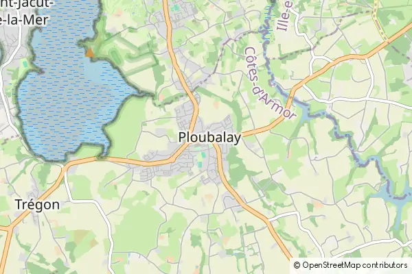 Mapa Ploubalay