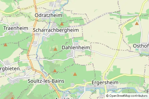 Mapa Dahlenheim