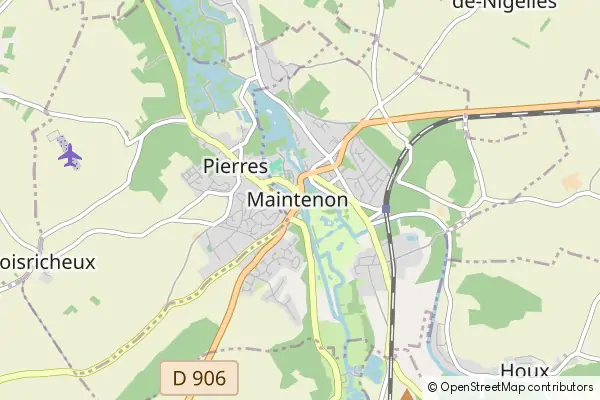 Mapa Maintenon