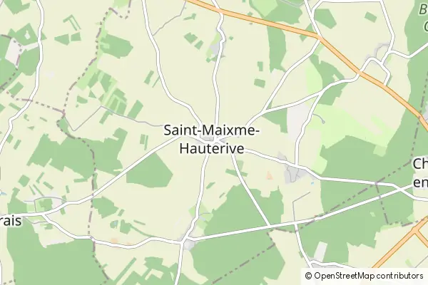 Mapa St Maixme Hauterive