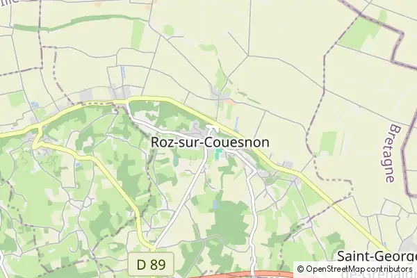 Mapa Roz-sur-Couesnon