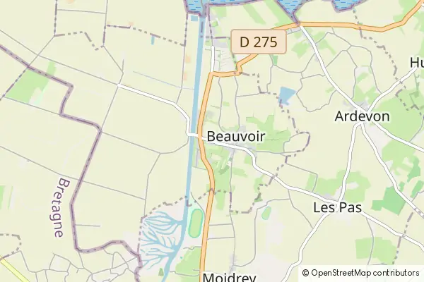 Mapa Beauvoir