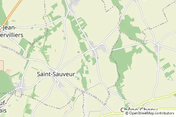 Mapa Saint-Sauveur-Marville