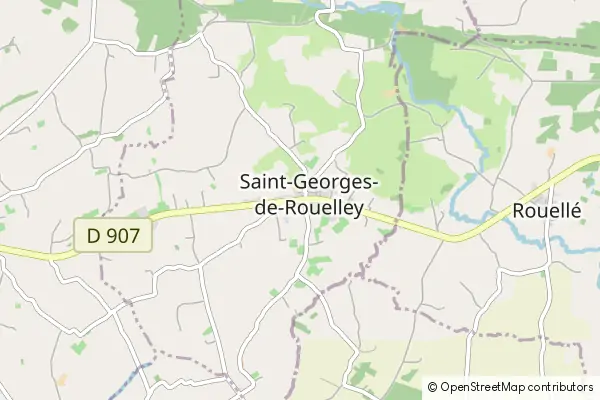 Mapa Saint-Georges-de-Rouelley