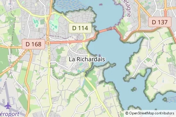 Mapa La Richardais