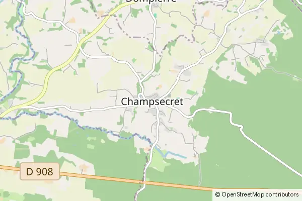 Mapa Champsecret