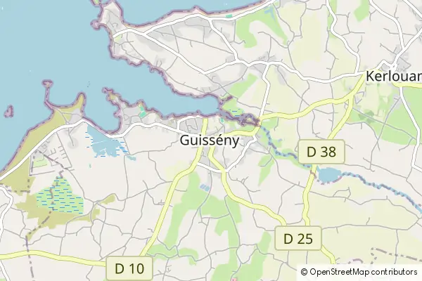 Mapa Guissény