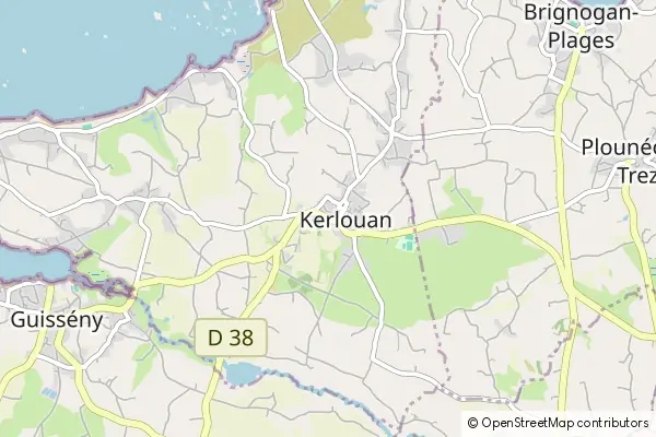 Mapa Kerlouan