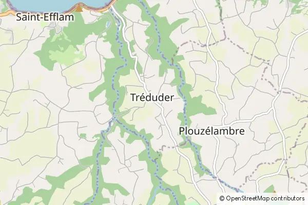 Mapa Tréduder