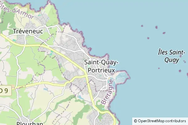 Mapa Saint-Quay-Portrieux