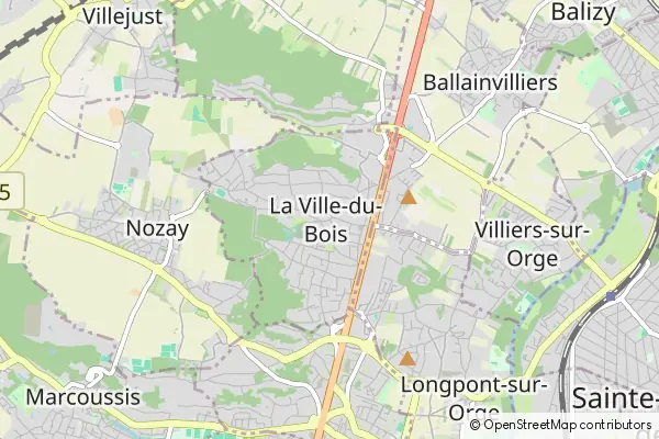 Mapa Ville-du-Bois