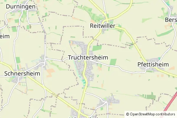 Mapa Truchtersheim