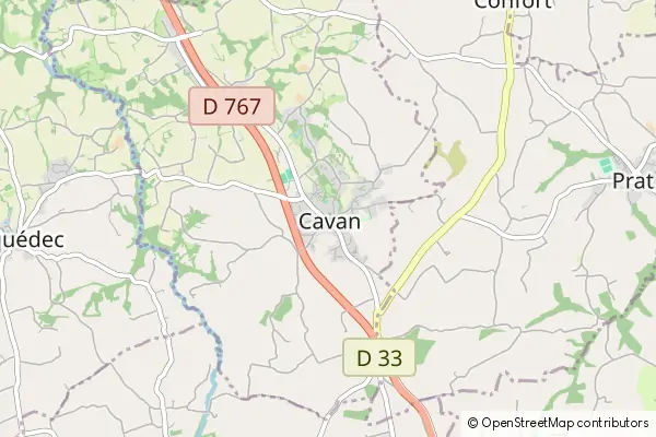 Mapa Cavan