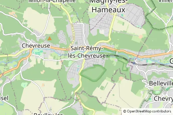 Mapa Saint-Rémy-lès-Chevreuse