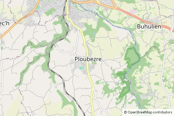Mapa Ploubezre