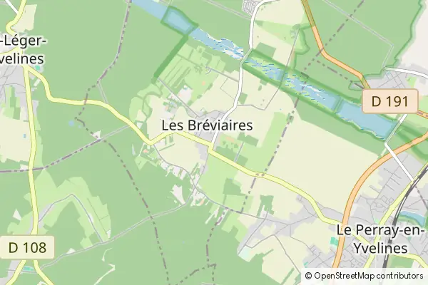 Mapa Les Bréviaires