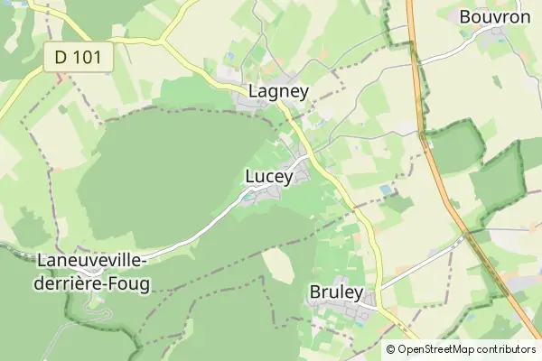 Mapa Lucey