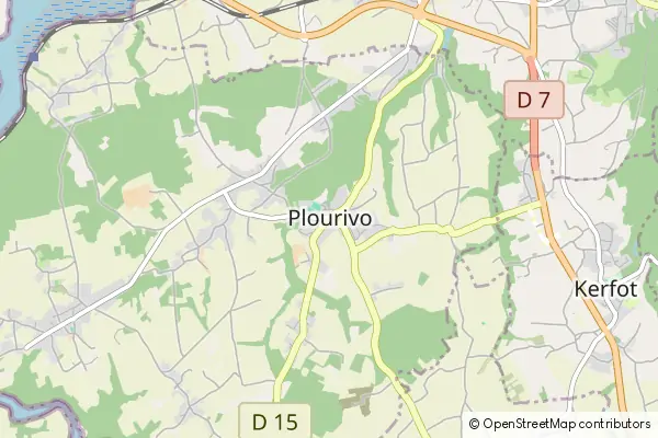 Mapa Plourivo