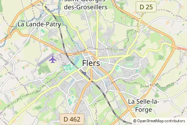 Mapa Flers