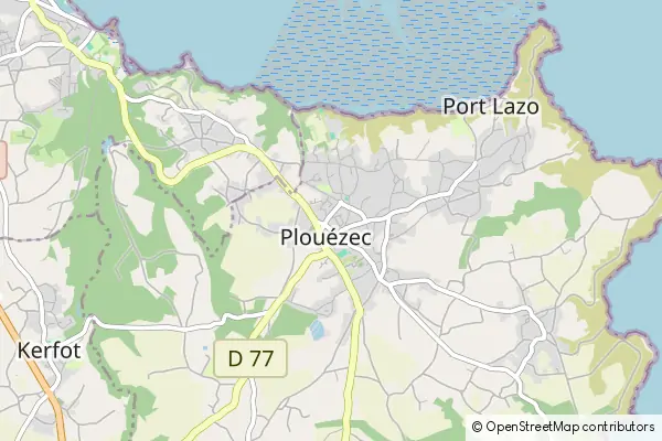 Mapa Plouézec