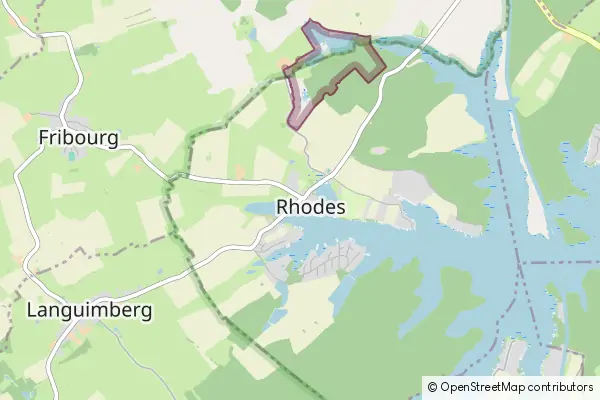 Mapa Rhodes