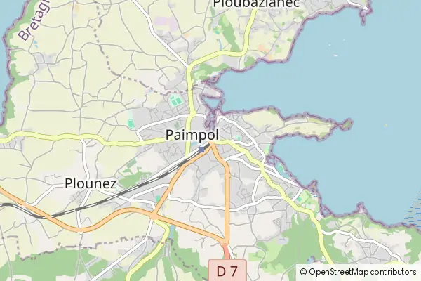 Mapa Paimpol