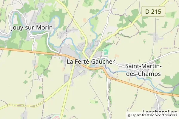 Mapa La Ferté-Gaucher