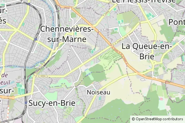 Mapa Ormesson-sur-Marne