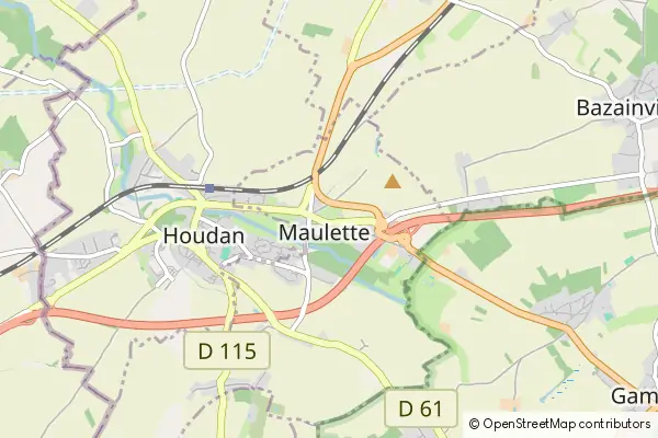 Mapa Maulette