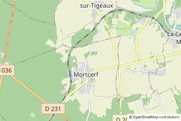 Mapa Mortcerf