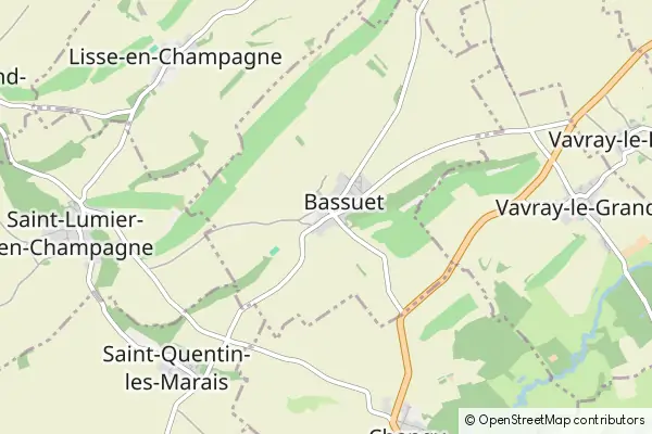 Mapa Bassuet