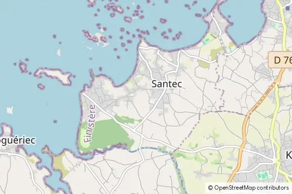 Mapa Santec