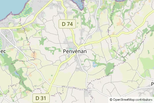 Mapa Penvénan