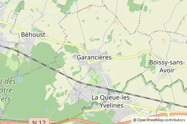 Mapa Garancières