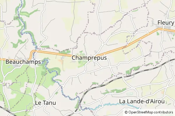 Mapa Champrepus