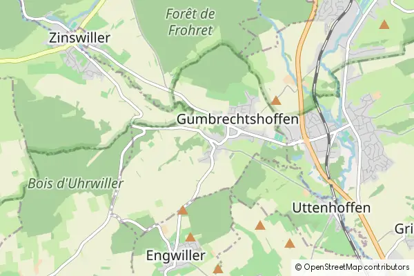 Mapa Gumbrechtshoffen