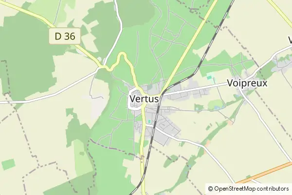 Mapa Vertus