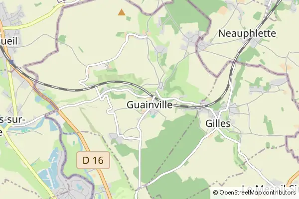 Mapa Guainville