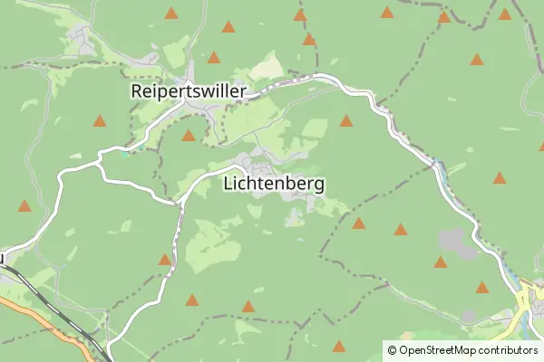 Mapa Lichtenberg