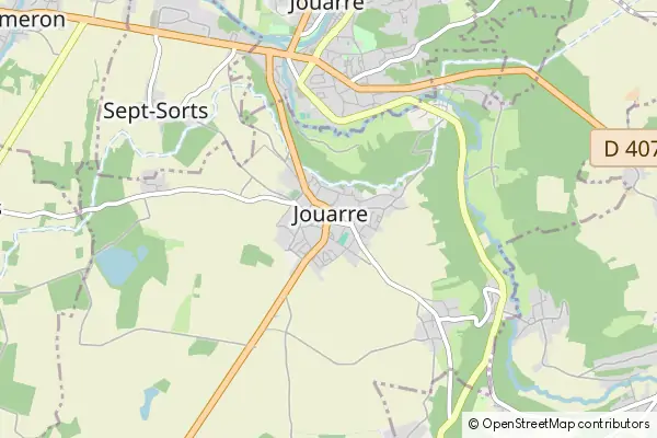 Mapa Jouarre