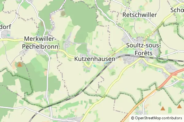 Mapa Kutzenhausen