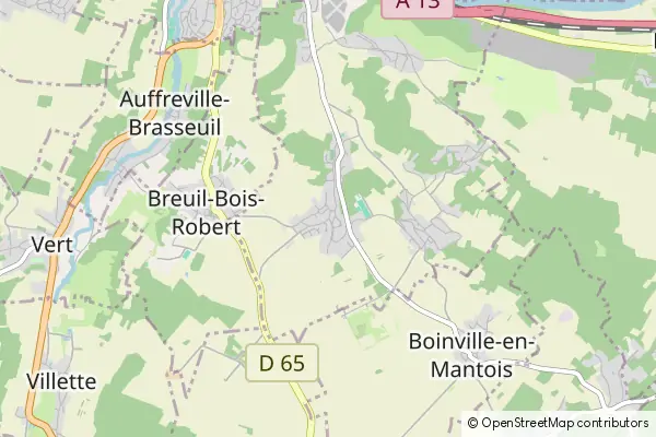 Mapa Guerville