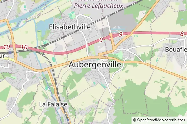 Mapa Aubergenville