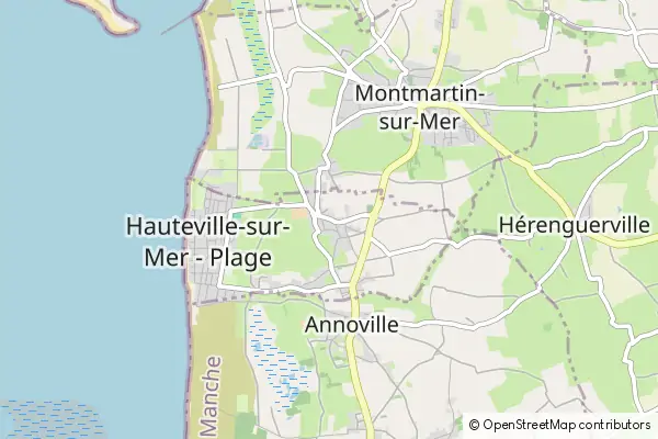 Mapa Hauteville